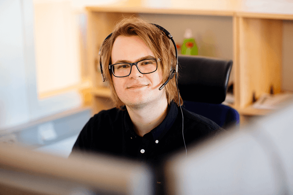 Bild på anställd hos CSN