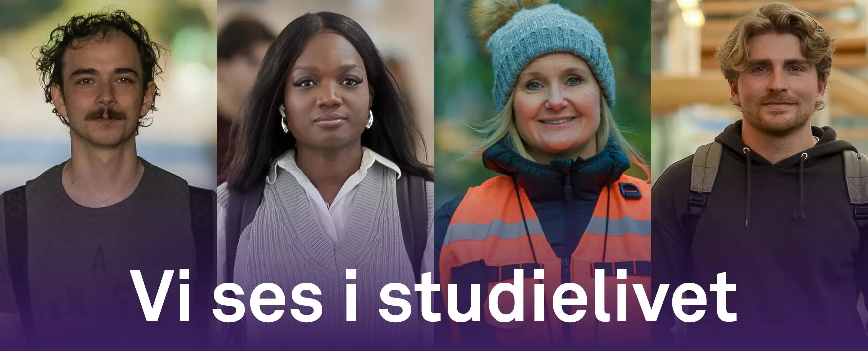 Bild på ett svenskt landskap med texten "gör studier möjligt" som länkar till sida med film och information från CSN